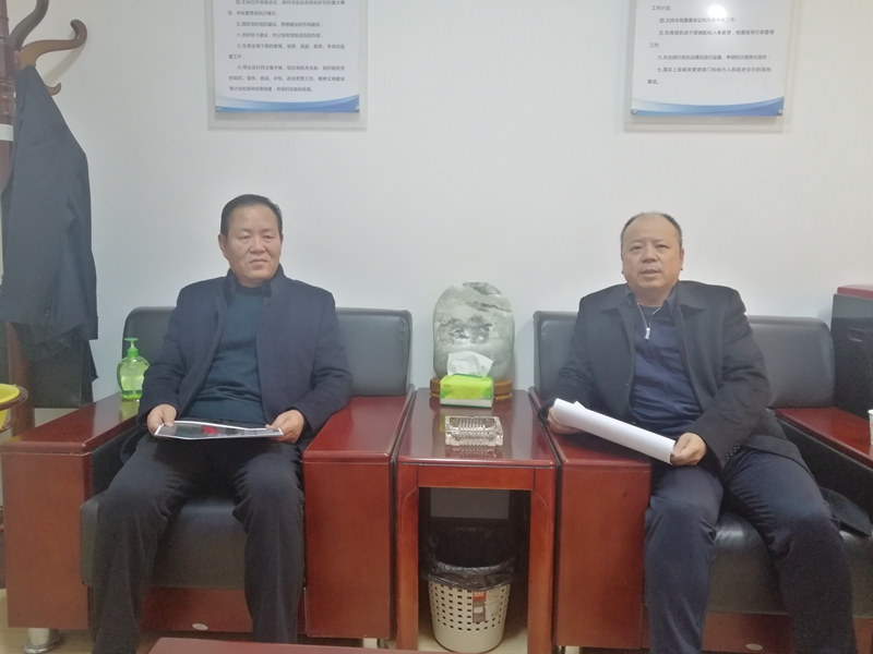 张掖公路局张通文局长对接邮政安全管理工作.jpg